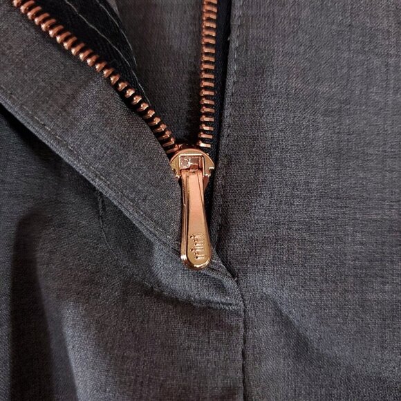 Kit And Ace Womens Size 8 Gray Bermuda Career Shorts Wool Silk Blend - Picture 9 of 15